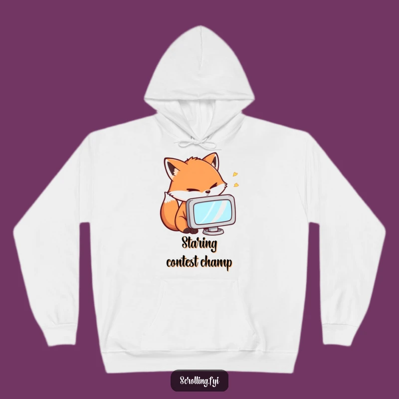 Funny Fox Gamer Hoodie: Cozy Comfort & Intense Humor