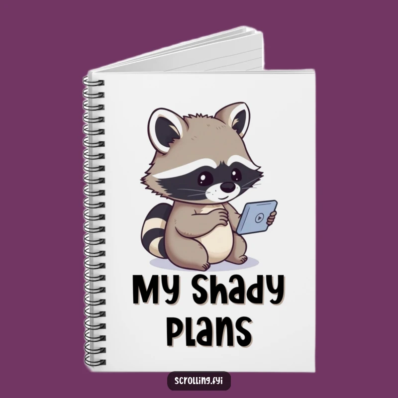 Funny Raccoon Idea Catcher Notebook: A Hilarious Gift for Capturing Thoughts
