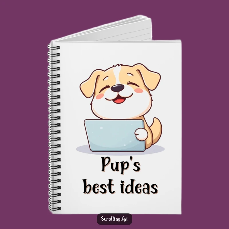 Funny Dog Notes & Tablets Notebook: Hilarious Journal for Pup Fans, Perfect Gift