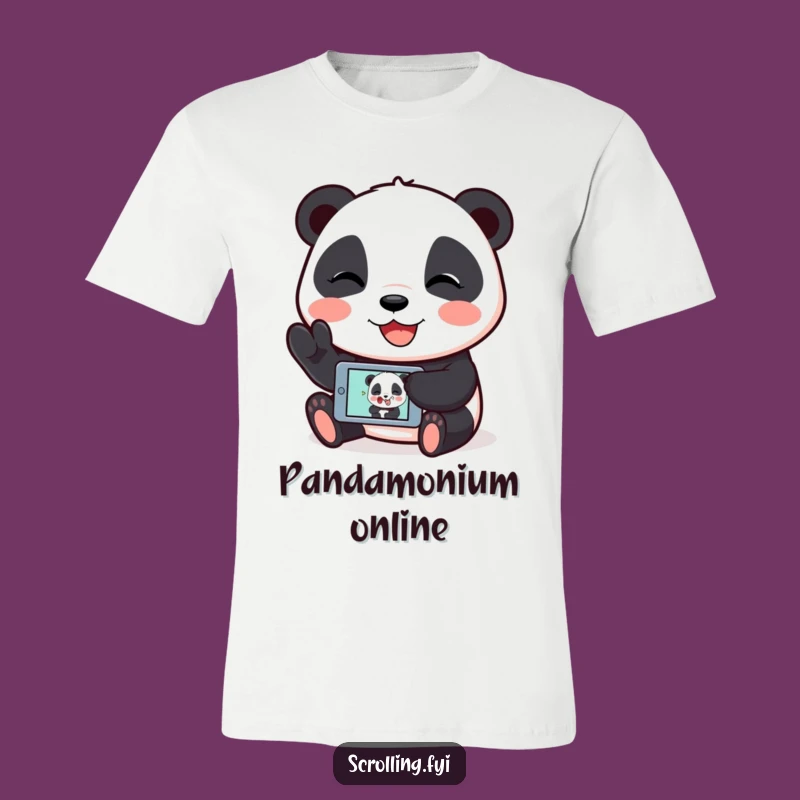 Funny Panda Meme T-Shirt: Spread Laughter Everywhere